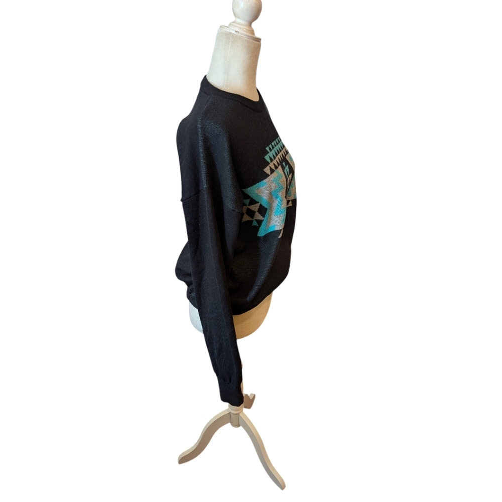 Crazy Train Western Sweater Pullover Southwestern… - image 5